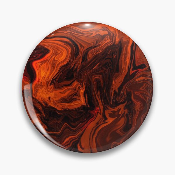 Item preview, Orange and Black Fiery Lava Marble Halloween Abstract designed and sold by Gsallicat.