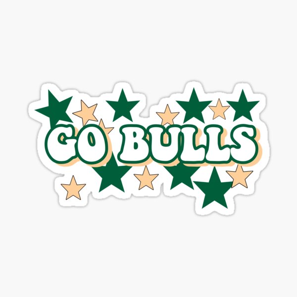 usf U south flordia bulls Sticker