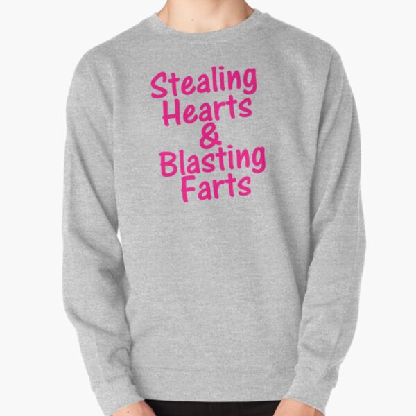 Stealing Hearts & Blasting Hearts Pullover Sweatshirt