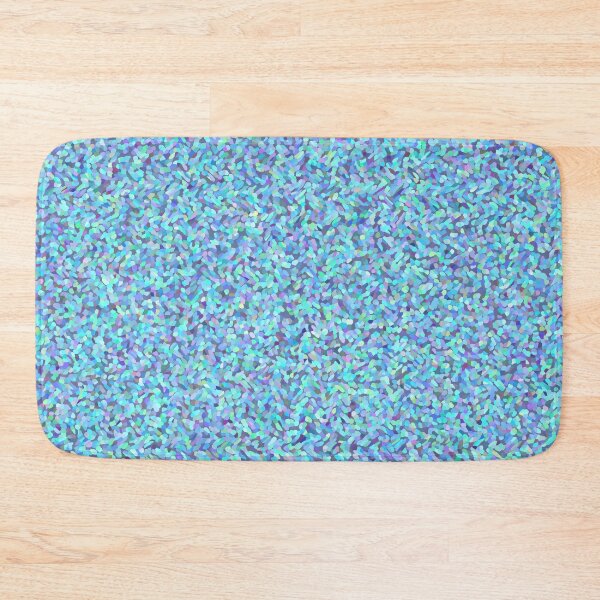 Item preview, Turquoise and Purple Swirled Dots Abstract designed and sold by thesnowwhyte.