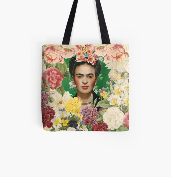 Frida Kahlo IV Bolsa estampada de tela