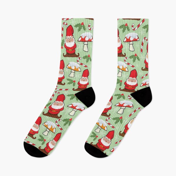 Item preview, Christmas Santa Gnomes Pattern designed and sold by ironydesigns.