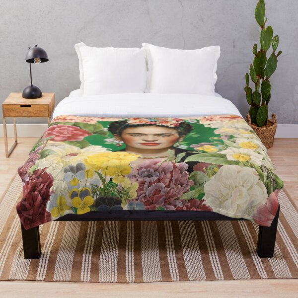 Frida Kahlo IV Throw Blanket