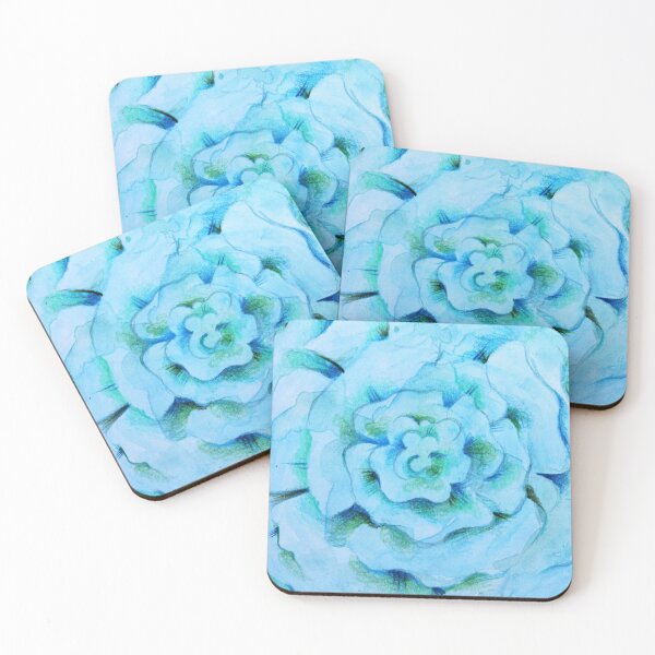 Artikelvorschau, Blau mit Blumen entworfen und verkauft von FrictionMaxxing.