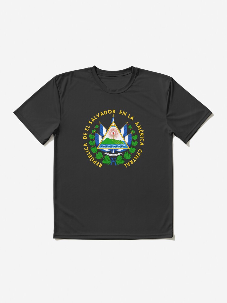 El Salvador coat of arms Active T-Shirt for Sale by Tonbbo