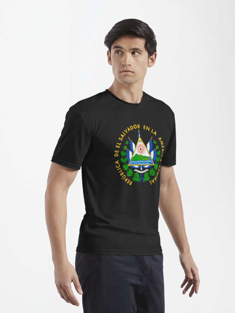 El Salvador coat of arms Active T-Shirt for Sale by Tonbbo