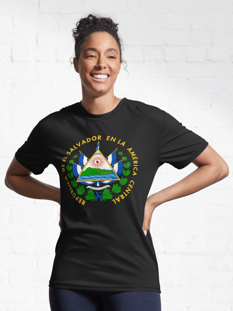 El Salvador coat of arms Active T-Shirt for Sale by Tonbbo