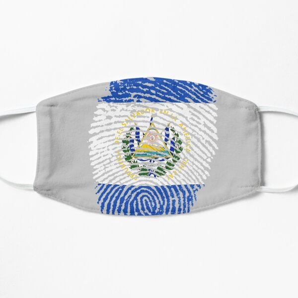 Identidad El Salvador Mascarilla plana