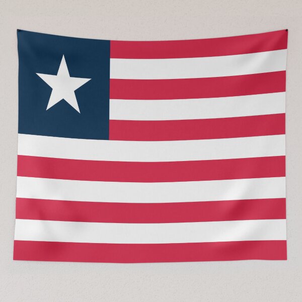 Item preview, Liberia flag  designed and sold by flagshop.