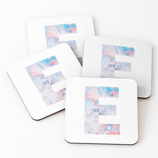 Item preview, Marbled Letter E designed and sold by Yviemakes.