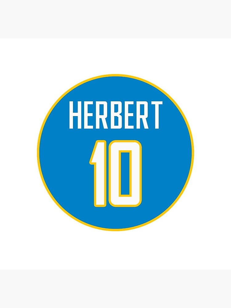 Justin Herbert Los Angeles Chargers #10' Pin for Sale by jordansarcher