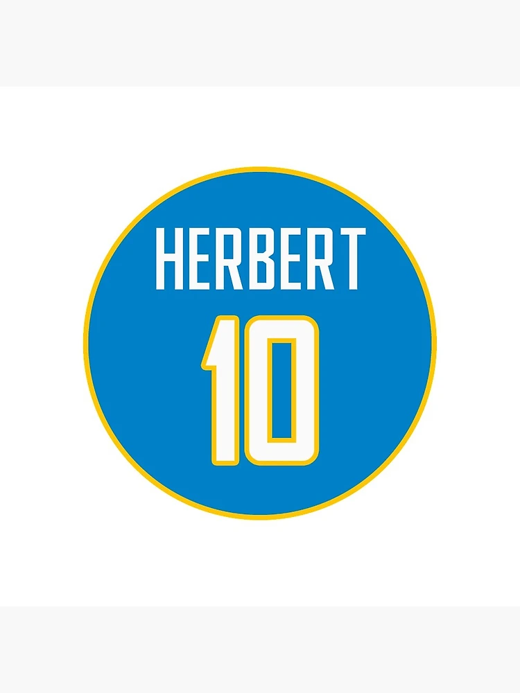 Lids Justin Herbert Los Angeles Chargers Big & Tall Fleece Name Number  Pullover Hoodie - Powder Blue