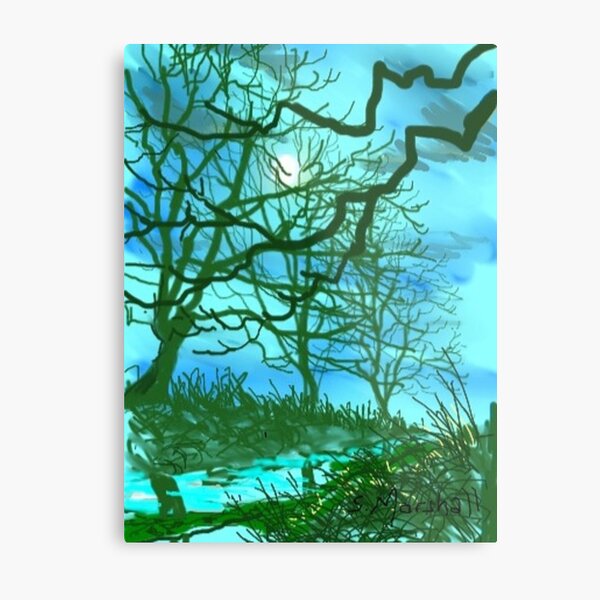 Moonlight Prelude Metal Print