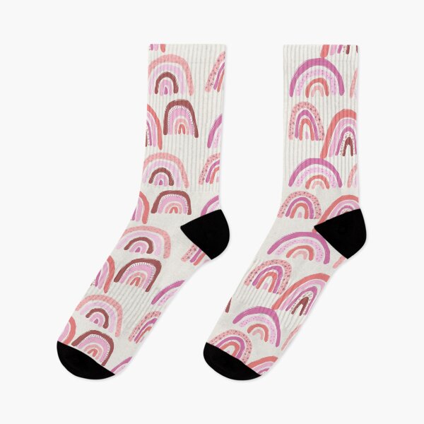 Item preview, pink neutral rainbows designed and sold by mekmonty.