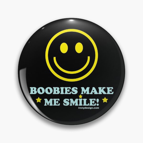 Item preview, Boobies Make Me Smile Dark designed and sold by ironydesigns.