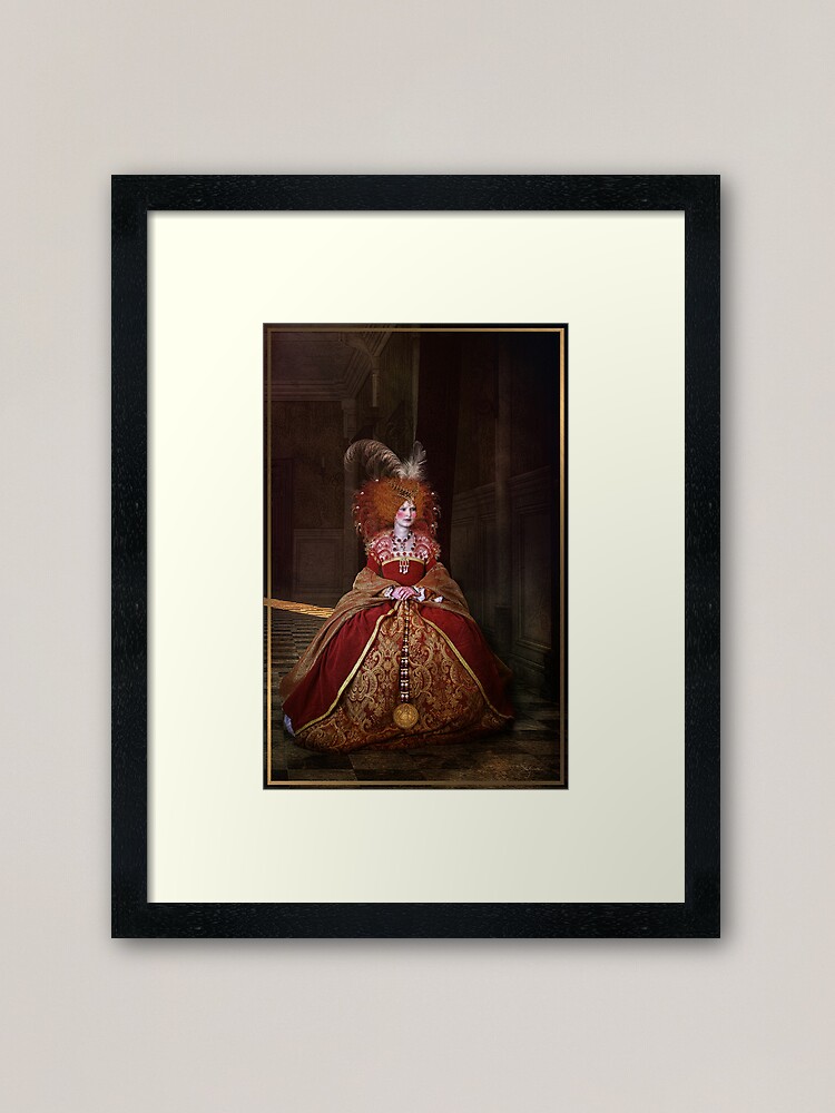 Thumbnail 2 of 7, Framed Art Print, Elizabeth Tudor designed and sold by jena dellagrottaglia.