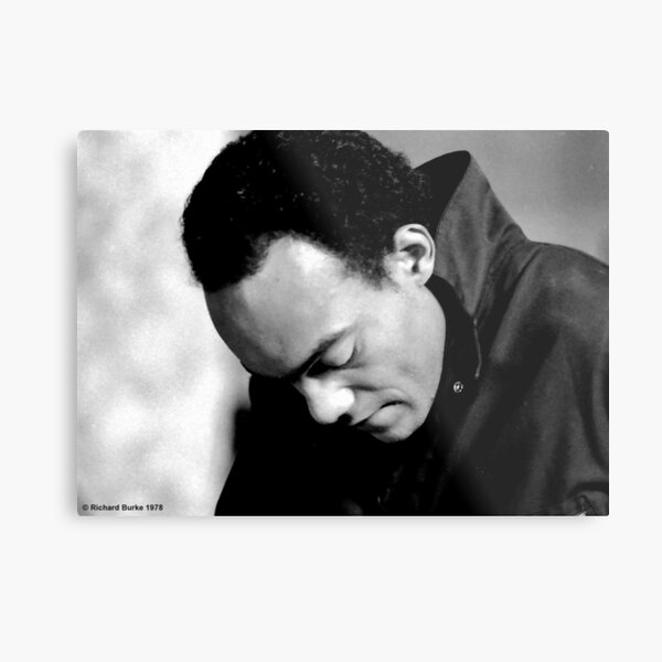 Ken Foree in Profile Metal Print