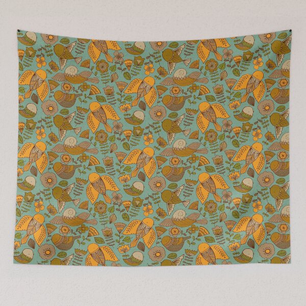 Item preview, Scandinavian Folk Birds designed and sold by Cecilia Mok.