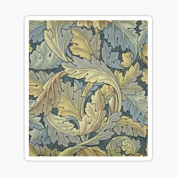 "William Morris Acanthus Leaves" Sticker by fineartgallery | Redbubble