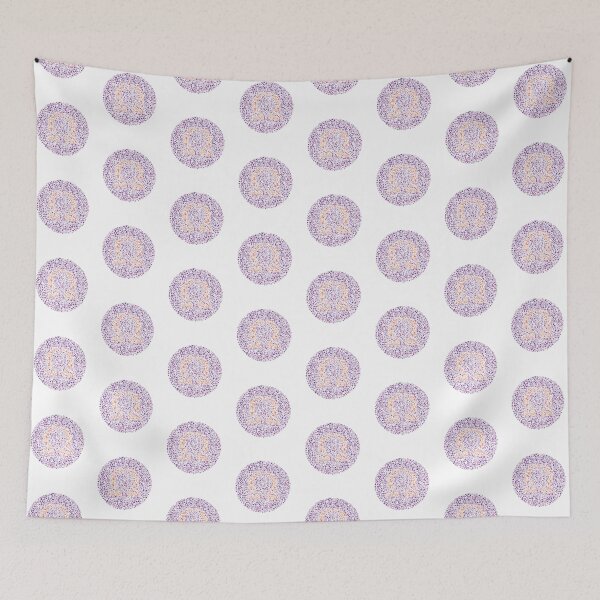 Item preview, Omega Greek Letter Eye Test Circle designed and sold by Cornea-Designs.