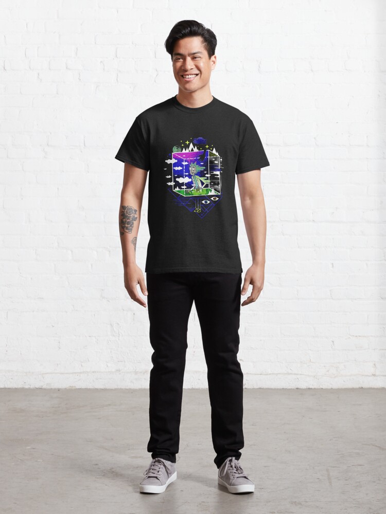 Alternate view of Dimensional Rick Classic T-Shirt