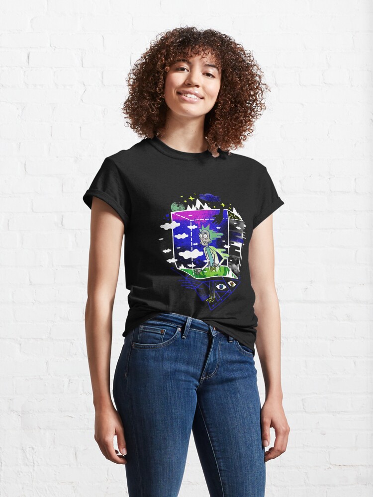 Alternate view of Dimensional Rick Classic T-Shirt