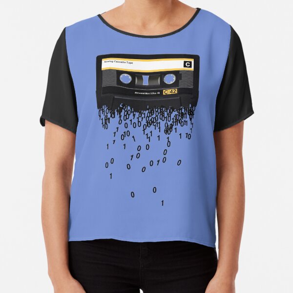 The death of the cassette tape. Chiffon Top