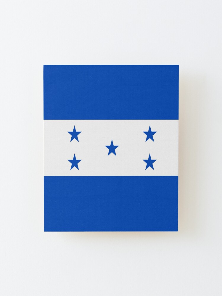 "Honduras flag " Mounted Print by Redbubble