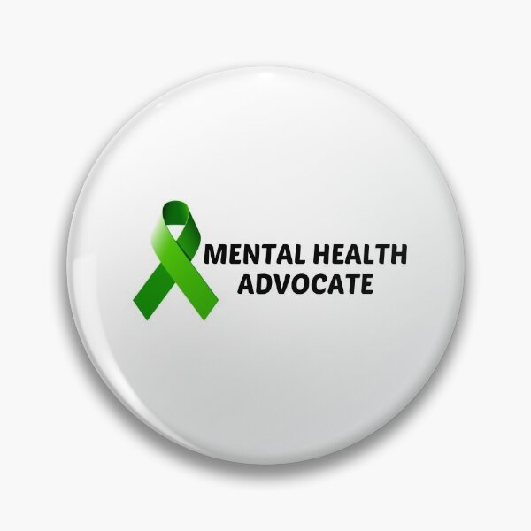 Item preview, Mental Health Advocate Sticker designed and sold by emilywerfel.
