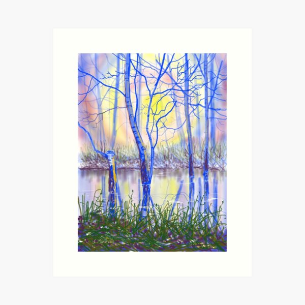 Skipwith Common - iPad Art Print
