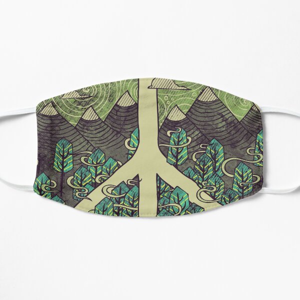 Peaceful Landscape Flat Mask