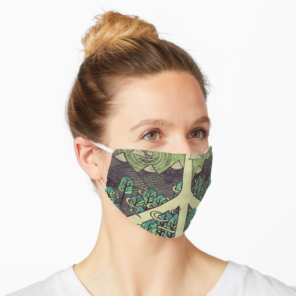 Peaceful Landscape Mask