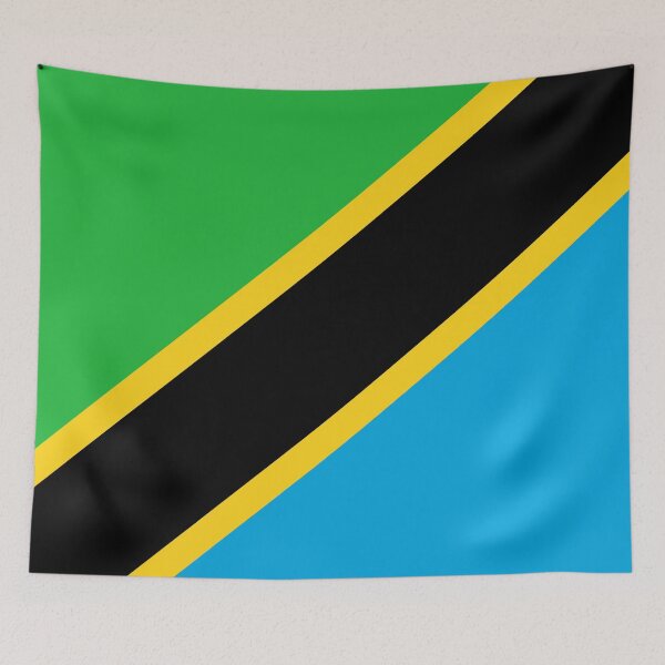 Item preview, Tanzania flag  designed and sold by flagshop.