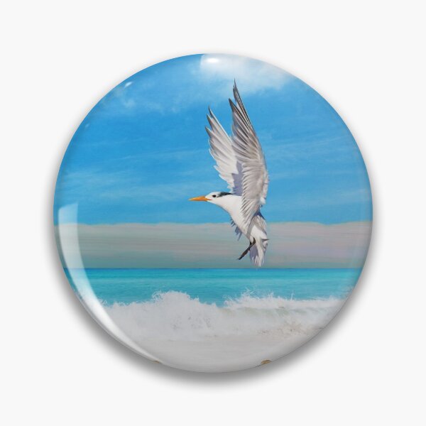 Item preview, Royal Terns and Sandpipers designed and sold by FineArtography.