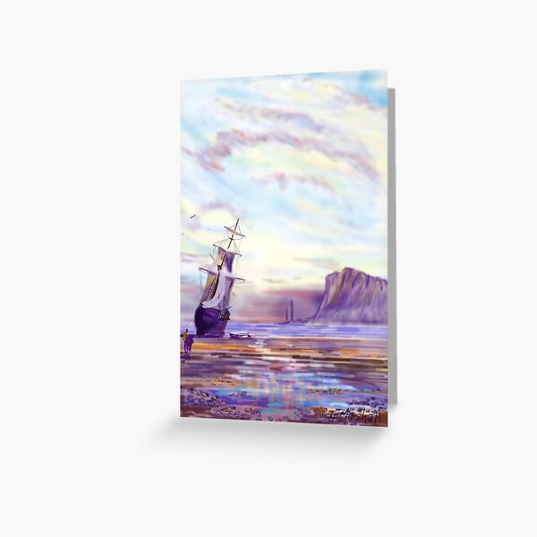 iPad Tribute to George Weatherill Greeting Card