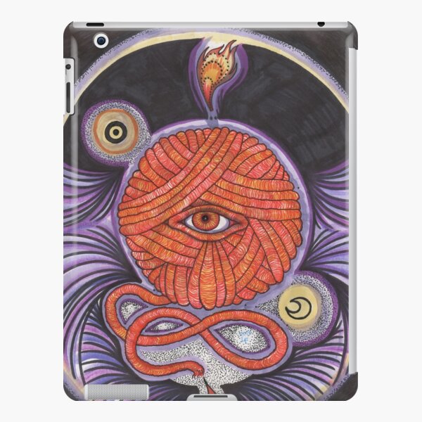KNITCROMANCY: Unraveling the Cosmic Yarn iPad Snap Case