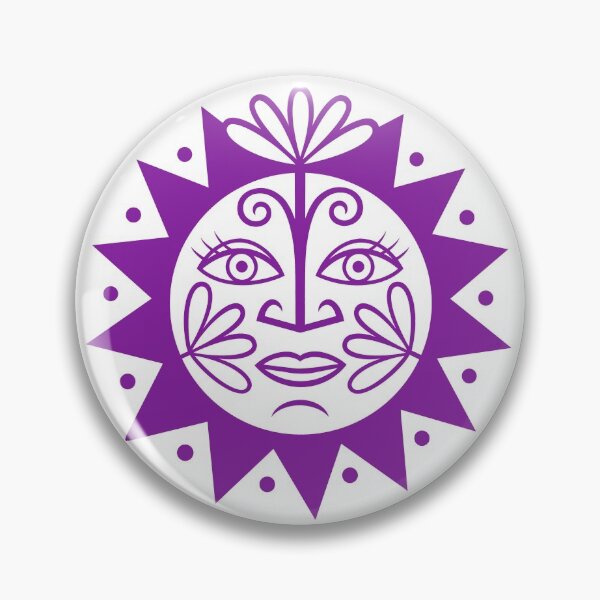Item preview, Original Mystic Flower Sun Design (purple) designed and sold by wariana.