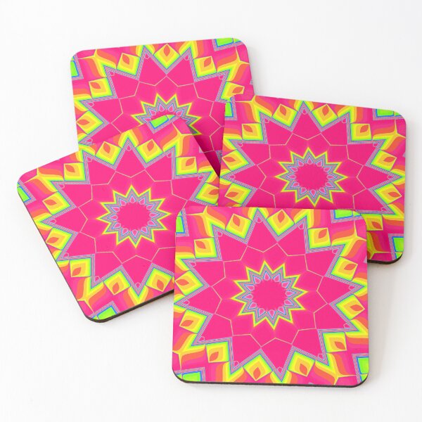 Item preview, Mexican Burning Star Mandala Pattern designed and sold by Dator-Abstracts.