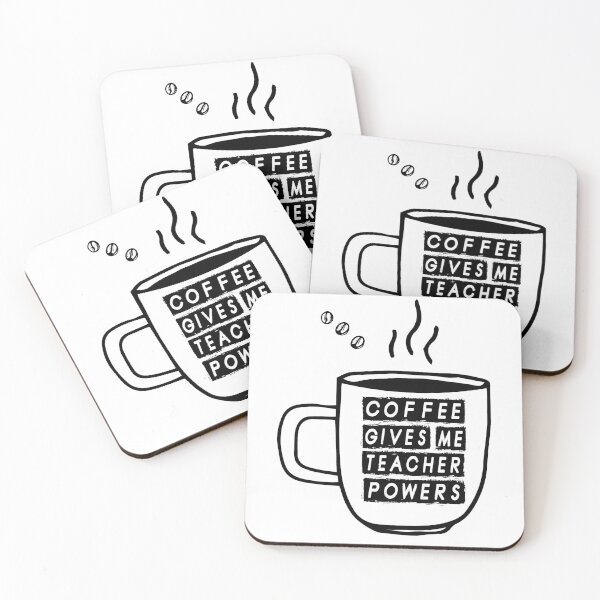 Item preview, Coffee Gift - Teacher Shirt - Coffee Gives Me Teacher Powers - Grade School Teacher Gifts - Teacher Appreciation designed and sold by Noussairox.
