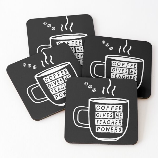 Item preview, Coffee Gift - Teacher Shirt - Coffee Gives Me Teacher Powers - Grade School Teacher Gifts - Teacher Appreciation designed and sold by Noussairox.