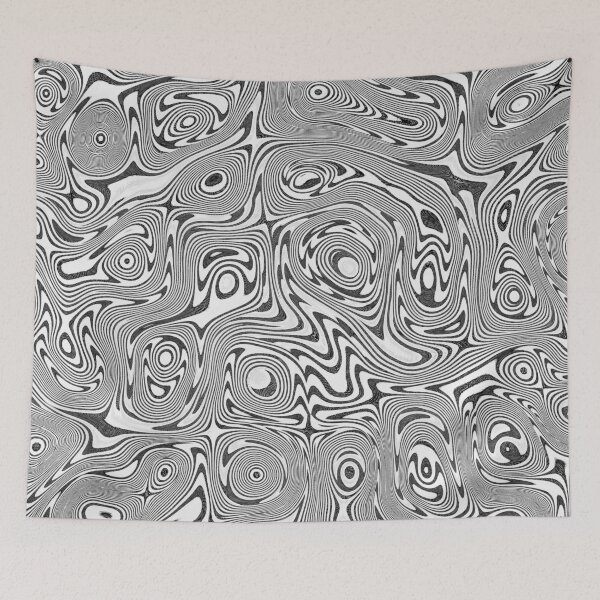 Item preview, Melting Zebra Stripes | Abstract Liquism Art designed and sold by Dator-Abstracts.
