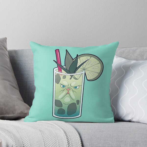 Artikelvorschau, Mewjito-Katzencocktail - Minze entworfen und verkauft von DablurArt.