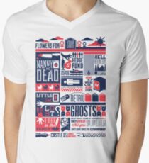 Castle Men's V-Neck T-Shirt