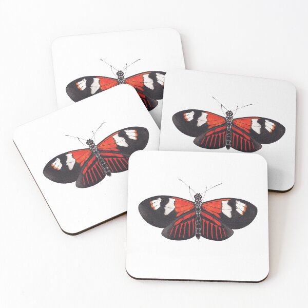 Item preview, Postman butterfly (Heliconius melpomene) / no background designed and sold by WhileIWonder.