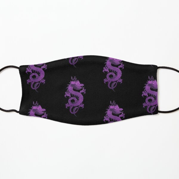 Purple Dragons Kids Mask