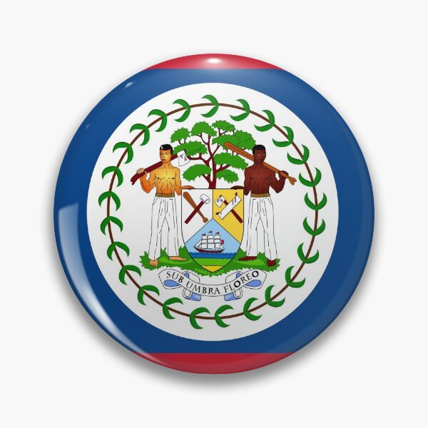 Item preview, Belize flag  designed and sold by flagshop.