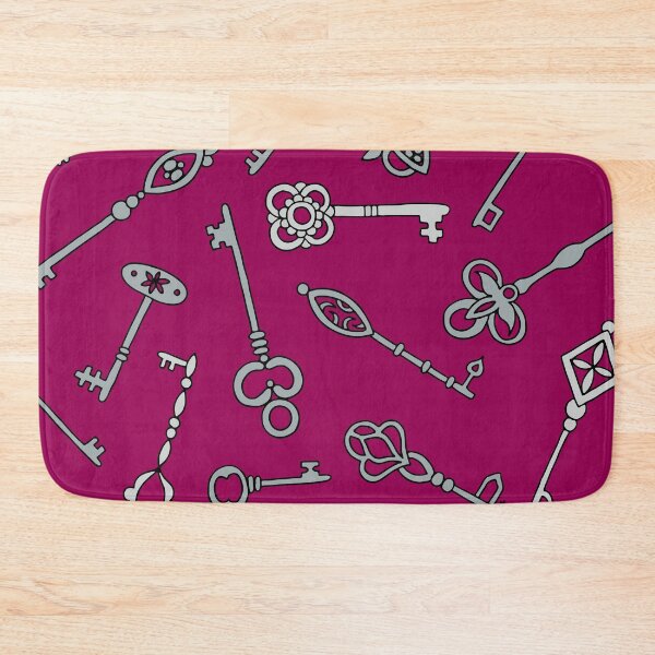 Item preview, Skeleton Keys || Burgundy Palette || Lock and Key  designed and sold by Hilary Leslie.