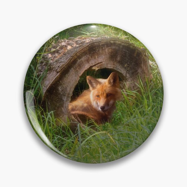 Item preview, Fox in a Log designed and sold by Kathy Weaver.