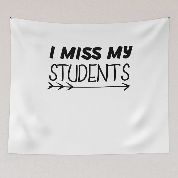 Item preview, Quarantine Teacher T-shirt, I Miss My Students SHIRTS, Dedicated Teacher Even from a Distance, Funny emotional School shirt  designed and sold by Noussairox.