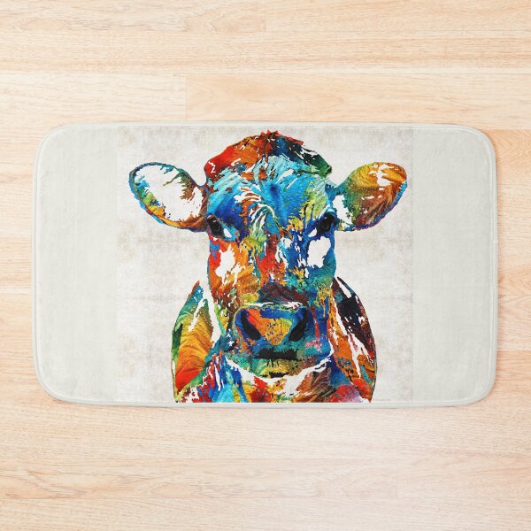 Item preview, Colorful Cow Art - Mootown - By Sharon Cummings designed and sold by Sharon Cummings Art.